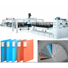 Pp.-PET Briefpapier-Schaum-Blatt-Verdrängungs-Linie / chemisches Plastikschaum-Blatt, das Maschinerie produziert